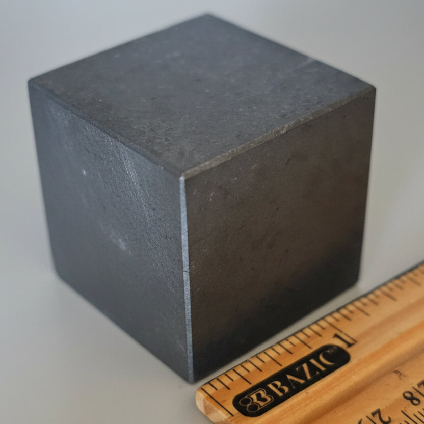 Shungite Floating Cube - Authentic Type II Regular Shungite
