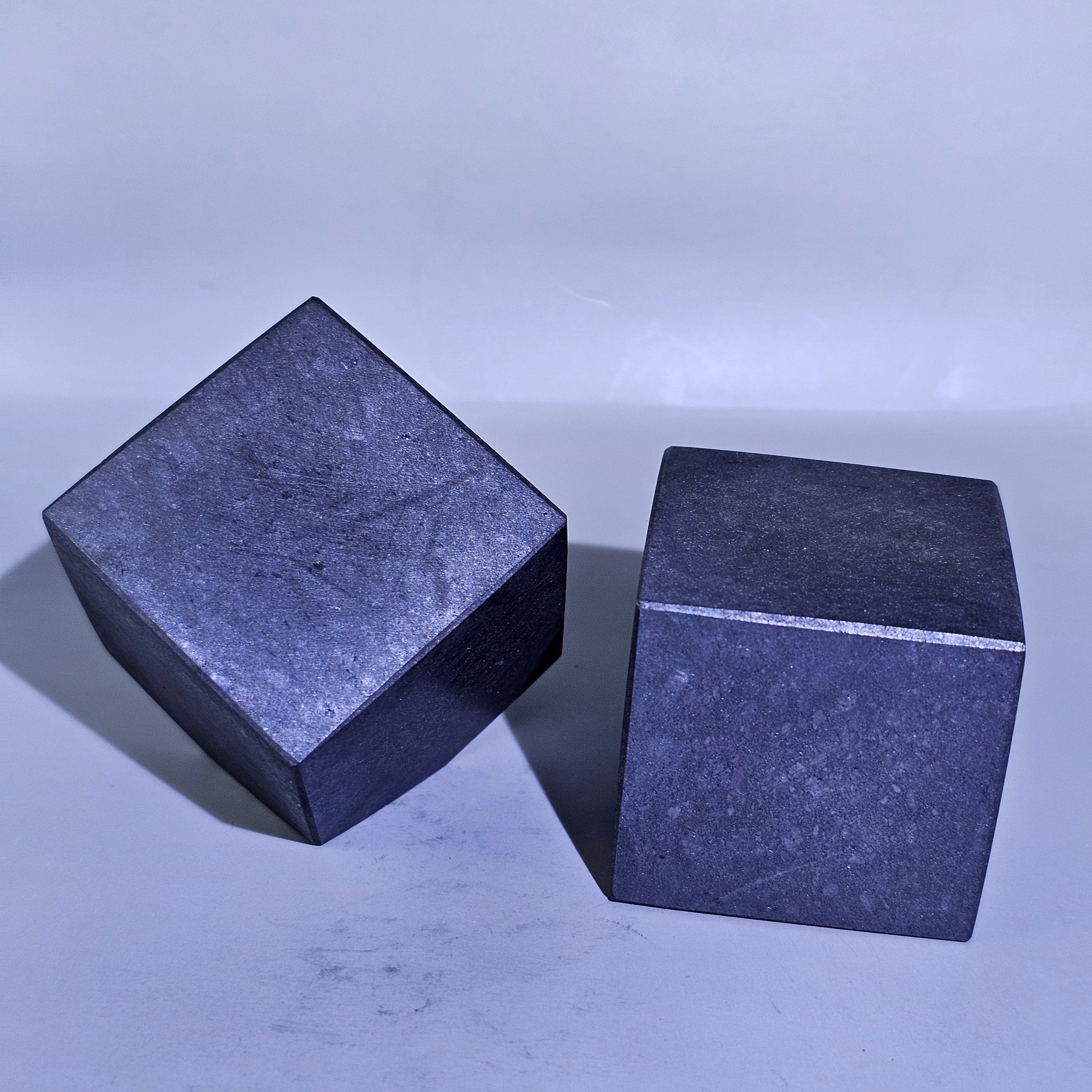 Shungite Floating Cube - Authentic Type II Regular Shungite