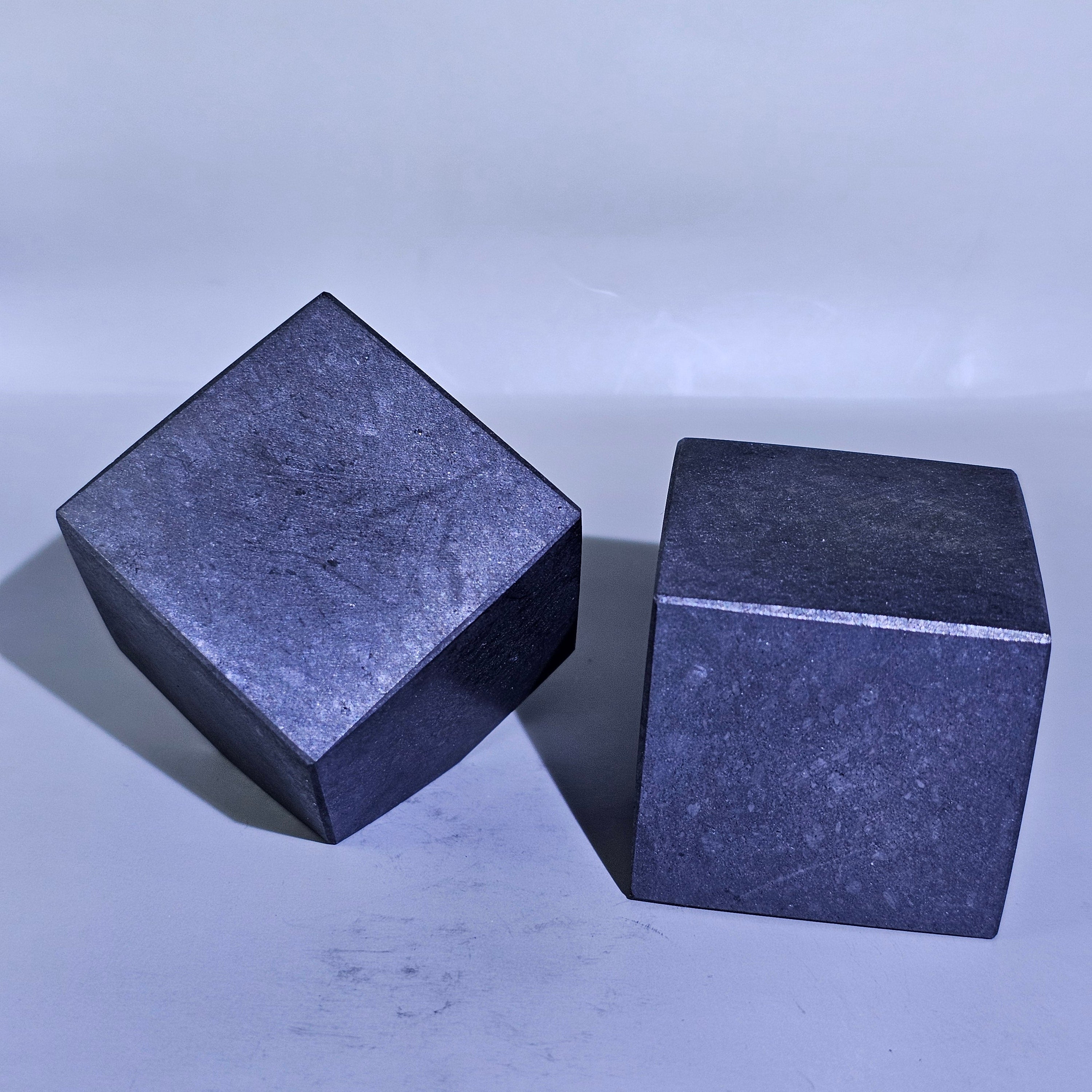 Shungite Floating Cube - Authentic Type II Regular Shungite