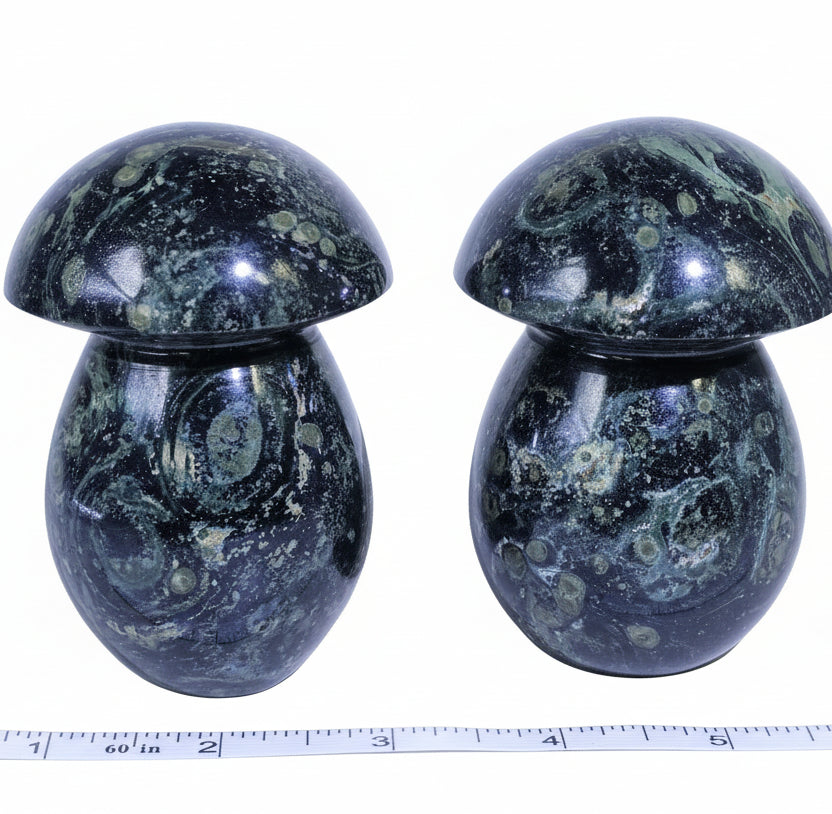 Kambaba Jasper Mushroom Green large