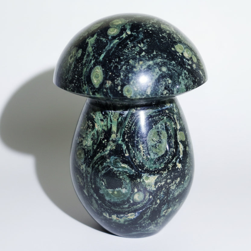 Kambaba Jasper Mushroom Green large
