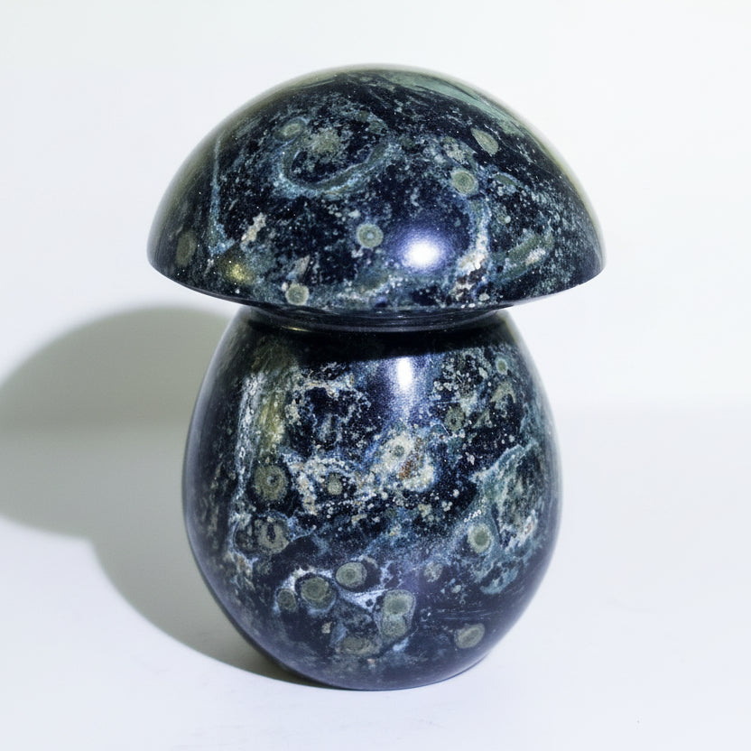 Kambaba Jasper Mushroom Green large