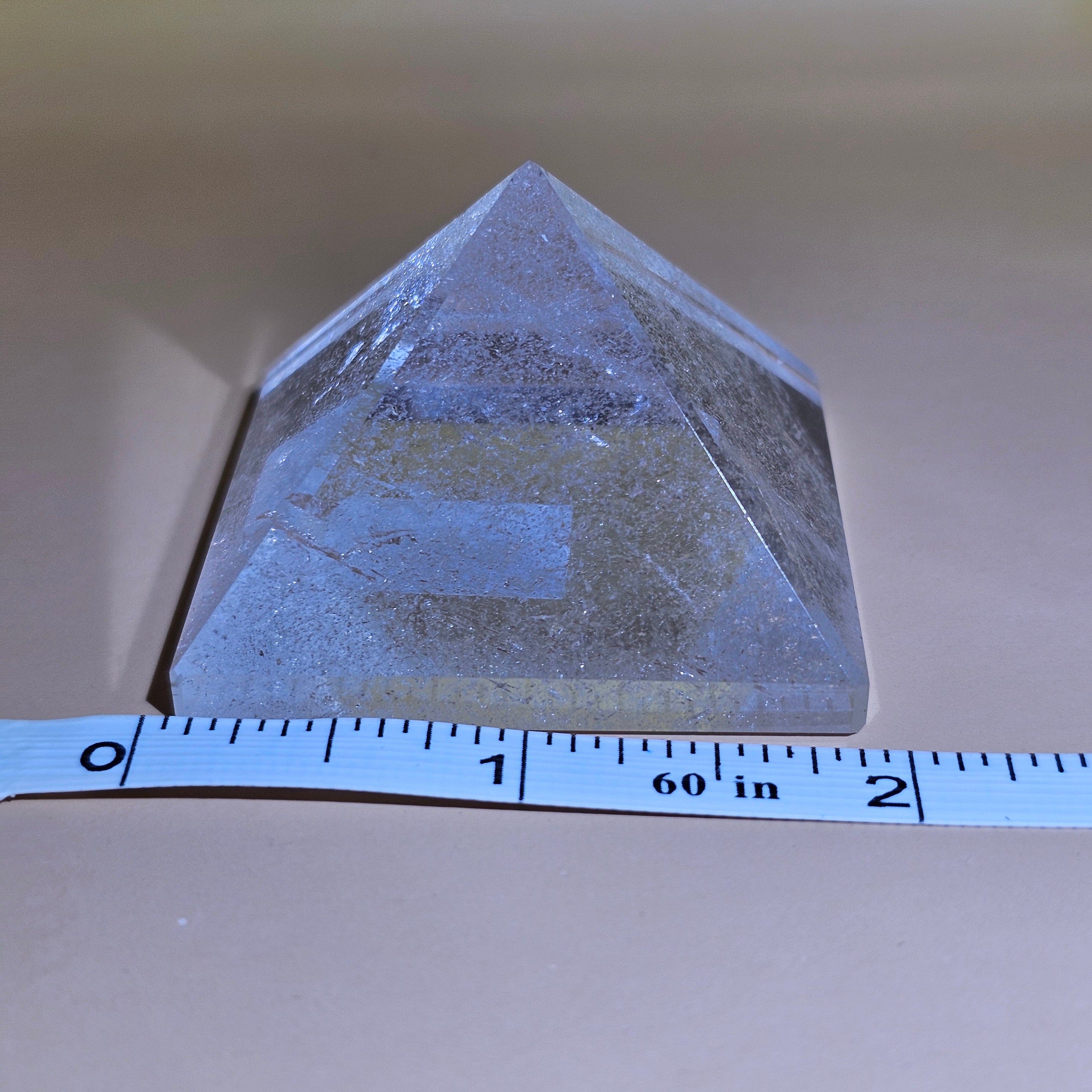 Clear Quartz Pyramid - 2 Inch