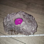 Amethyst Geode Cluster Candle Holder