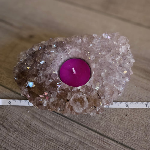 Ametrine Candle Holder