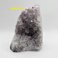 Lavendar Amethyst with Purple Phantoms - 3x2.25x4.12  weight 742 grams