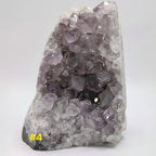 Lavendar Amethyst with Purple Phantoms - 3x2.25x4.12  weight 742 grams