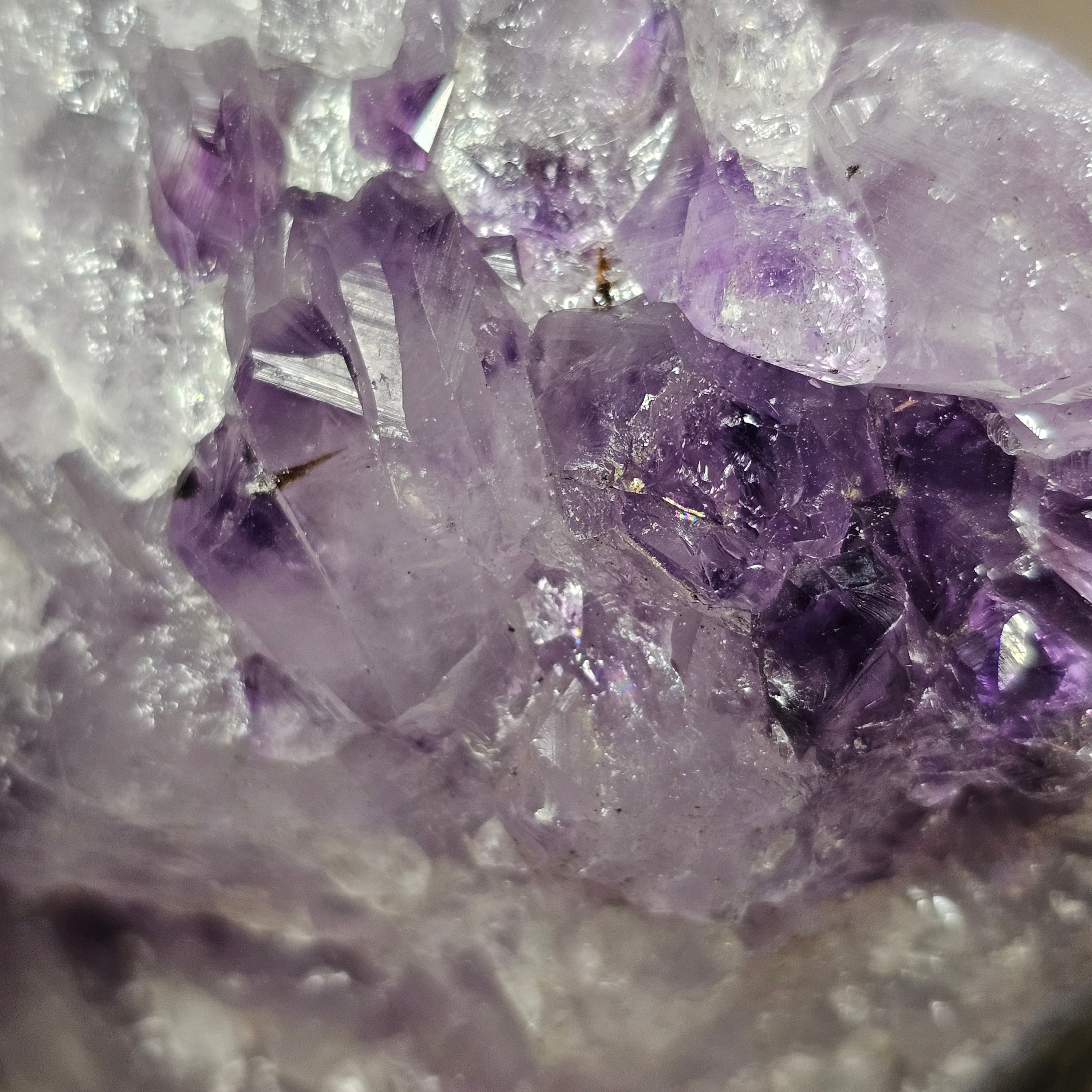 Amethyst Cluster with Phantoms