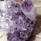 Amethyst Cluster with Phantoms