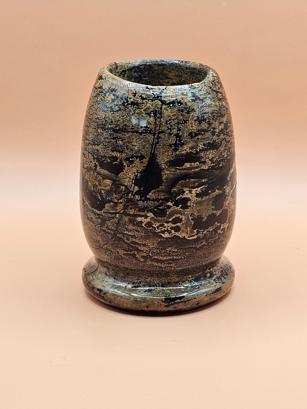 Picture Jasper small vase