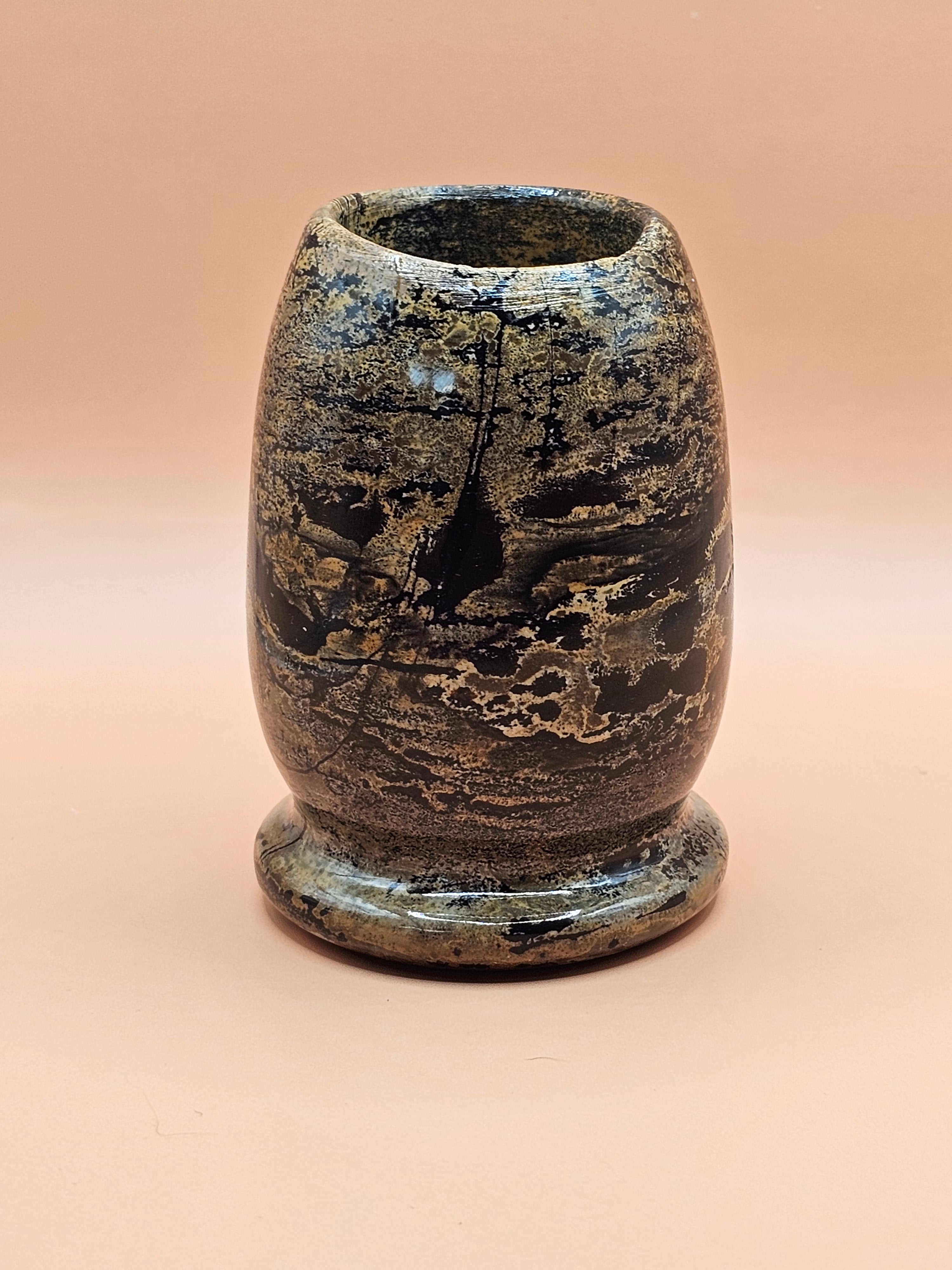 Picture Jasper small vase