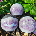 Amethyst Agate Sphere  74 - 79 mm
