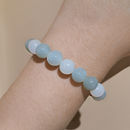 Bracelet  Tianshan Cui (Quartzite "jade")