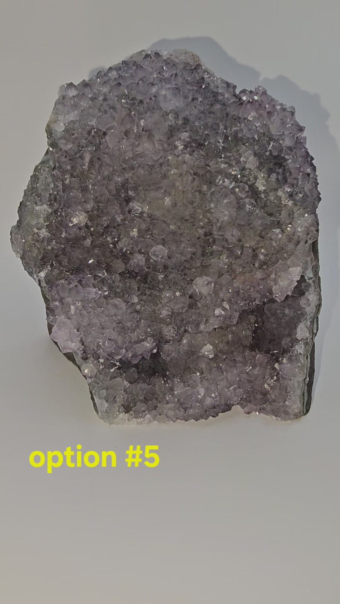 Lavender Amethyst with Purple Phantoms & Hidden Cave - 3x2.75x4.12