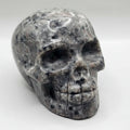 Yooperlite Skull-Gray-UV-362g 3.5 inches